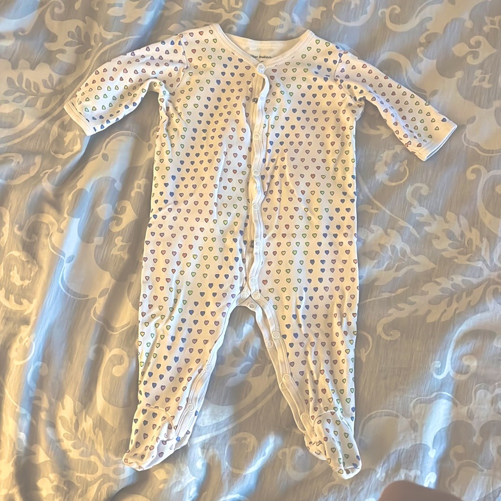 Roberta Roller Rabbit Rianbow Heart Pajamas 6-9 Months